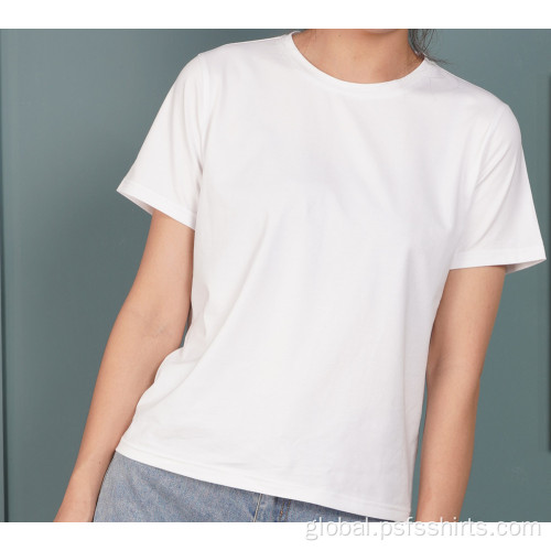 Summer Short T-shirts Summer Short Shirts with Round Neck Manufactory